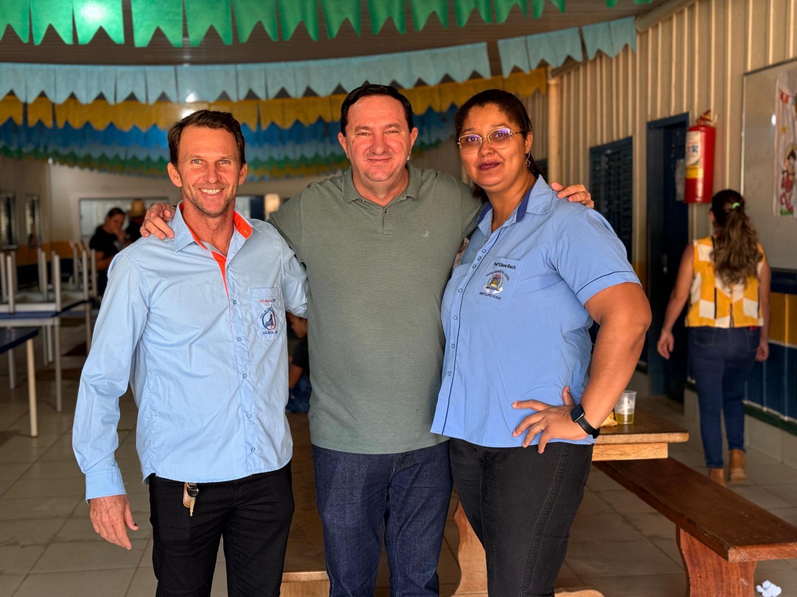 Deputado Valdir Barranco fortalece luta pela terra, educação e serviço público em visita a Colniza