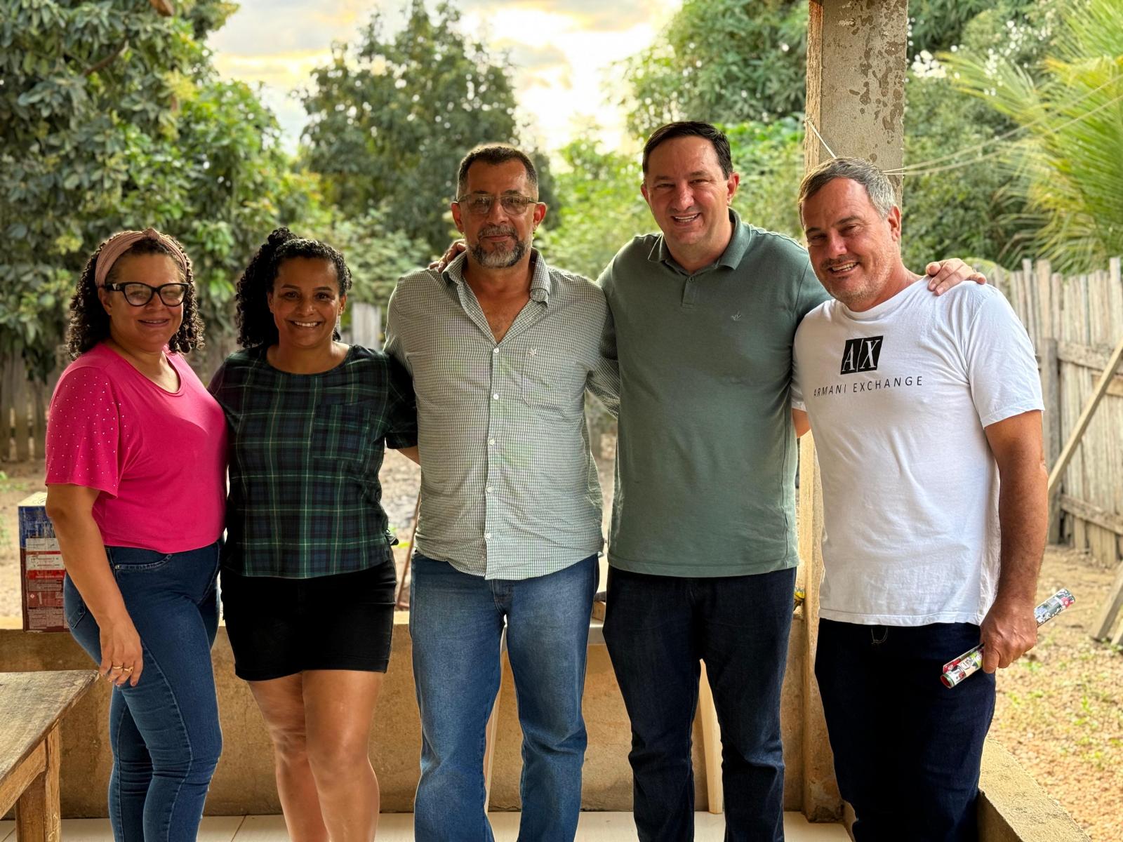 Deputado Valdir Barranco fortalece luta pela terra, educação e serviço público em visita a Colniza