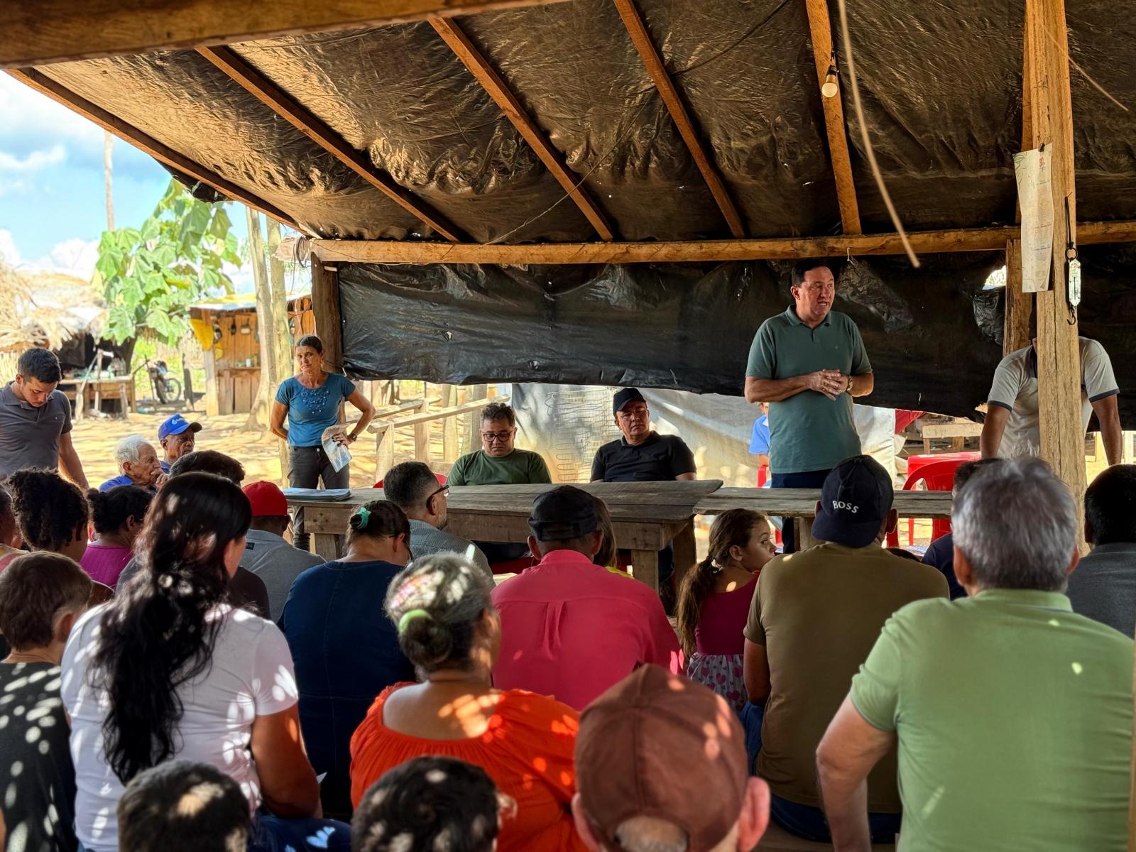 Deputado Valdir Barranco fortalece luta pela terra, educação e serviço público em visita a Colniza