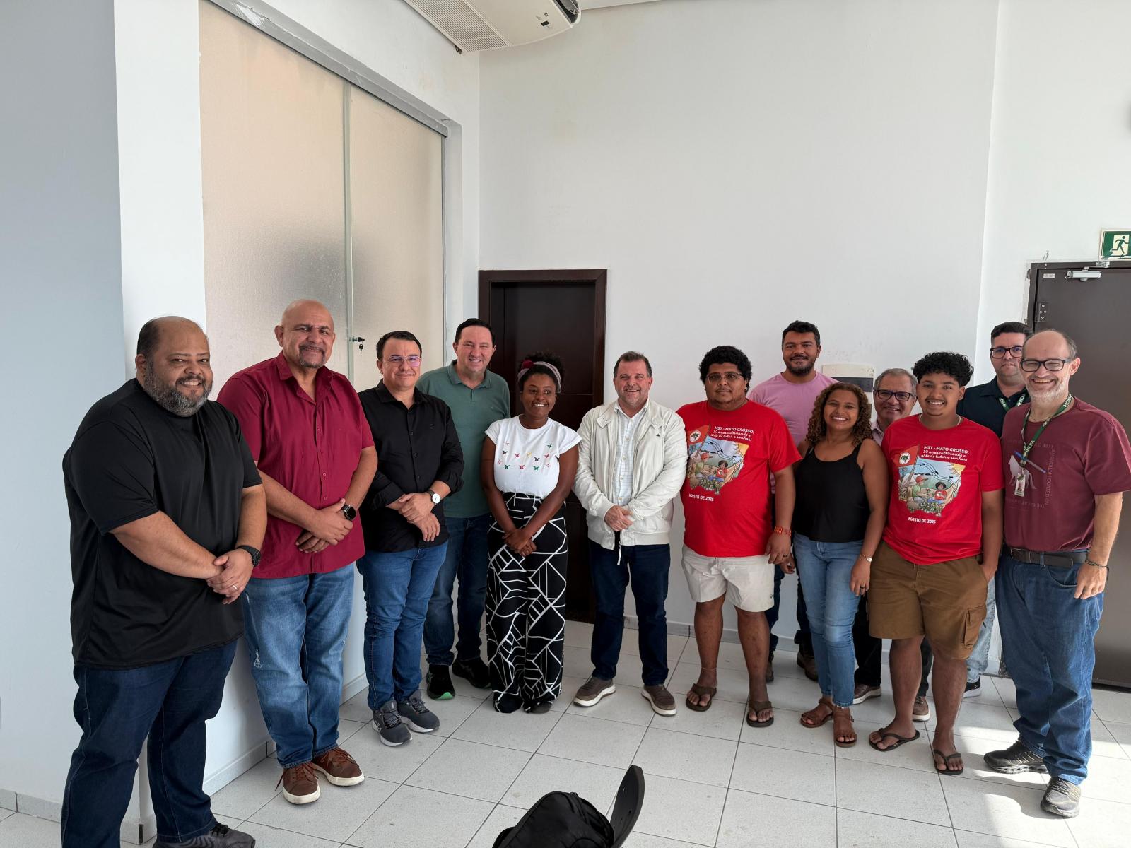 Barranco participa de reuniões com presidente do Incra, Fetagri, MST e IFMT em Cuiabá