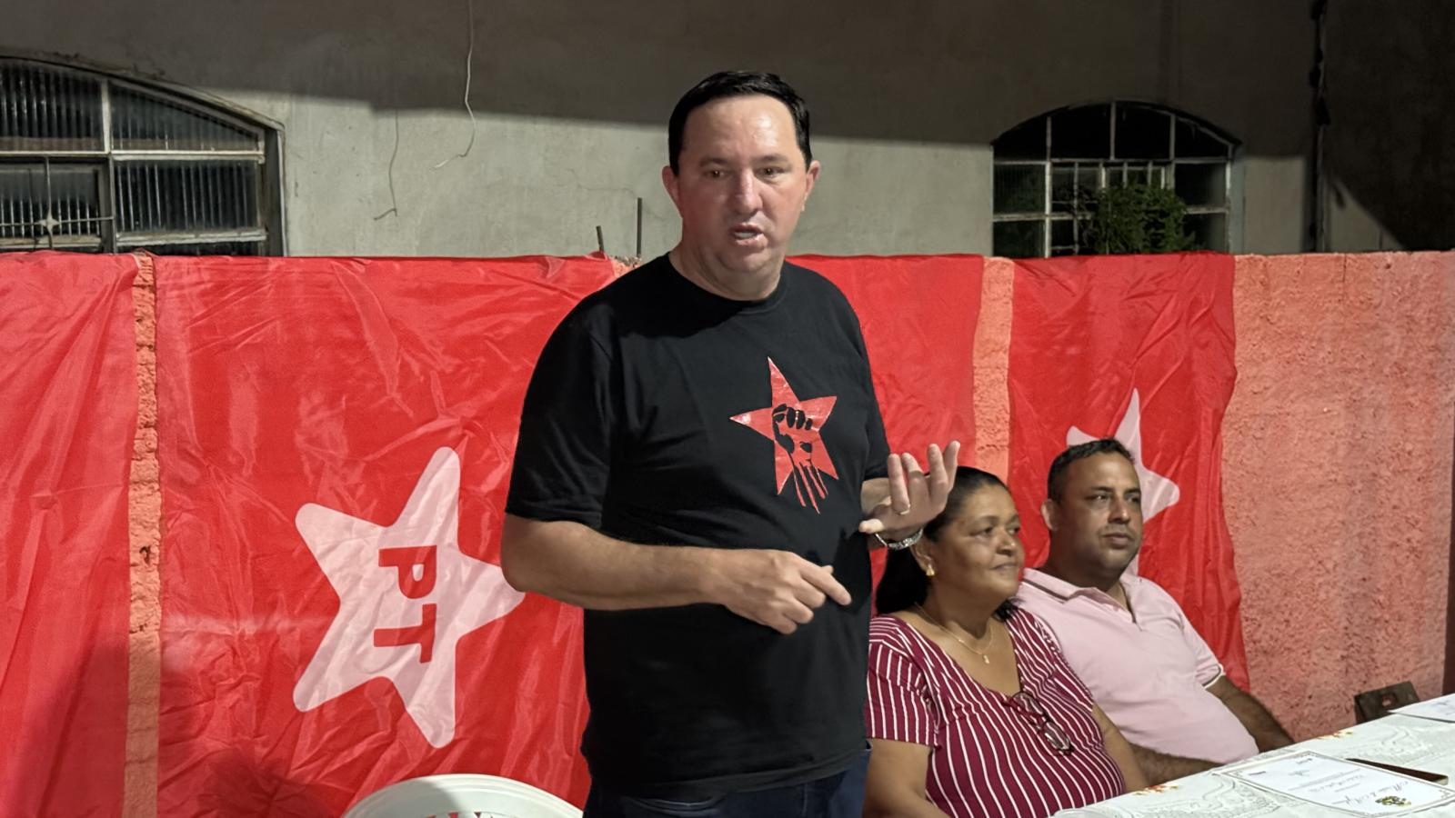 Barranco e Rosa Neide prestigiam posse dos novos presidentes municipais do PT em Leverger e Livramento