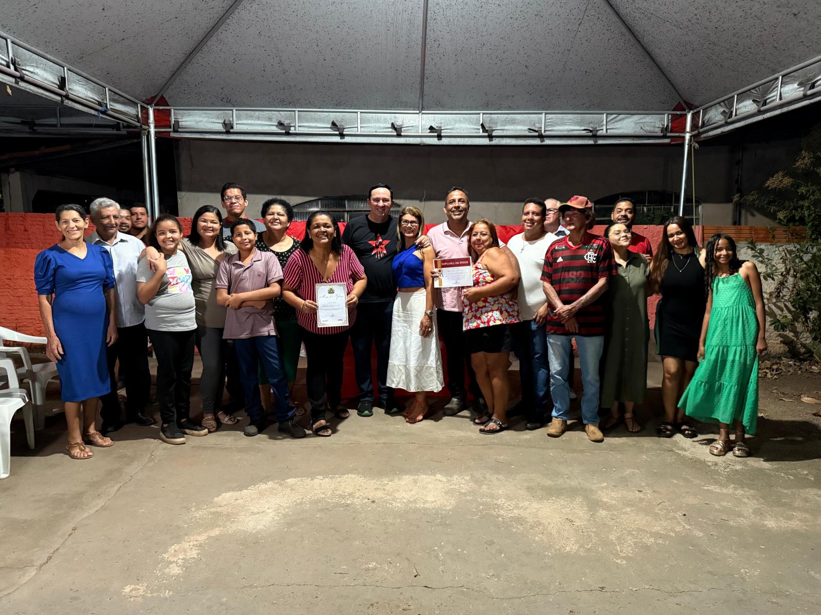 Barranco e Rosa Neide prestigiam posse dos novos presidentes municipais do PT em Leverger e Livramento