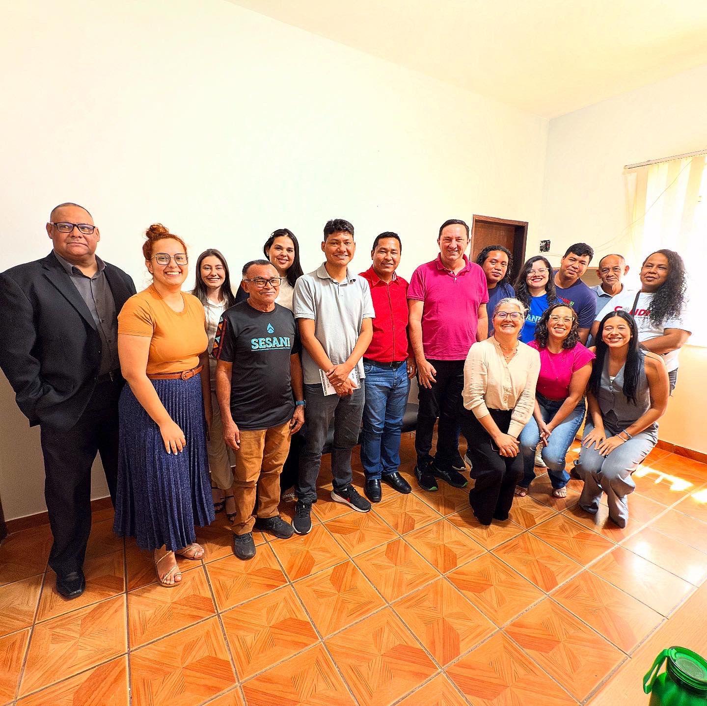 Barranco reforça compromisso com saúde indígena em reunião no DSEI Cuiabá