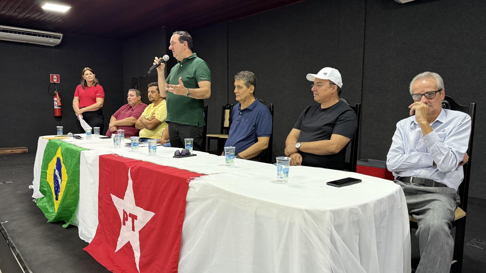 Deputado Valdir Barranco reforça união e luta na posse coletiva dos novos presidentes do PT no Norte de Mato Grosso
