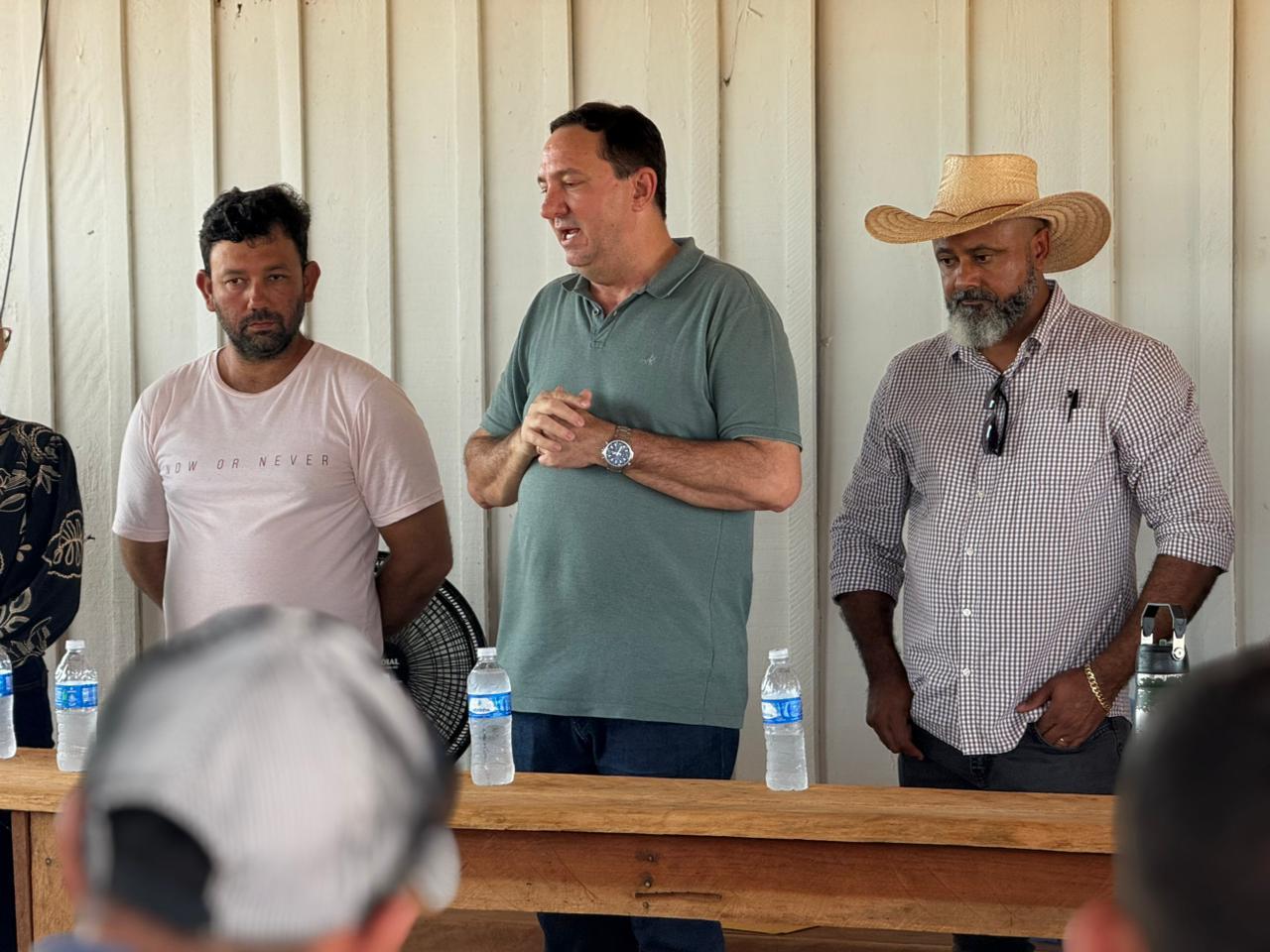 Barranco reforça compromisso com trabalhadores rurais em agendas no campo em Ipiranga do Norte e Cláudia