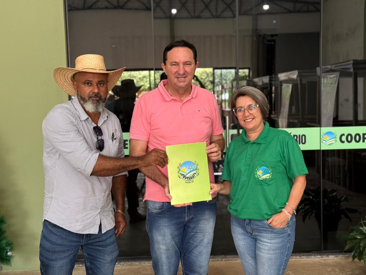 Deputado Barranco reforça compromisso com a agricultura familiar e a organização popular em Sinop Deputado Barranco reforça compromisso com a agricultura familiar e a organização popular em Sinop