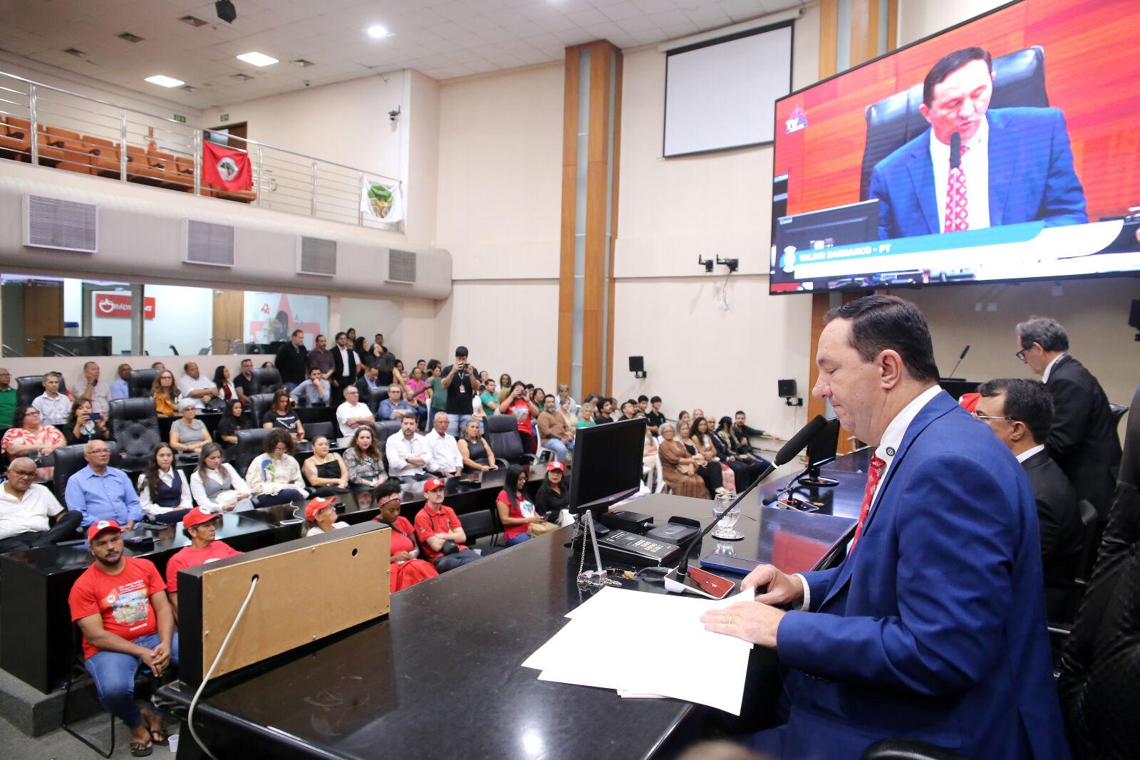 Deputado Barranco realiza Sessão Solene em homenagem aos 55 anos do Incra e às entidades da reforma agrária