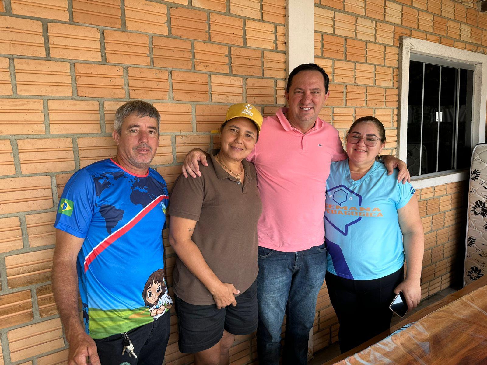 Deputado Barranco cumpre agenda em Nova Monte Verde e reforça compromisso com lideranças locais