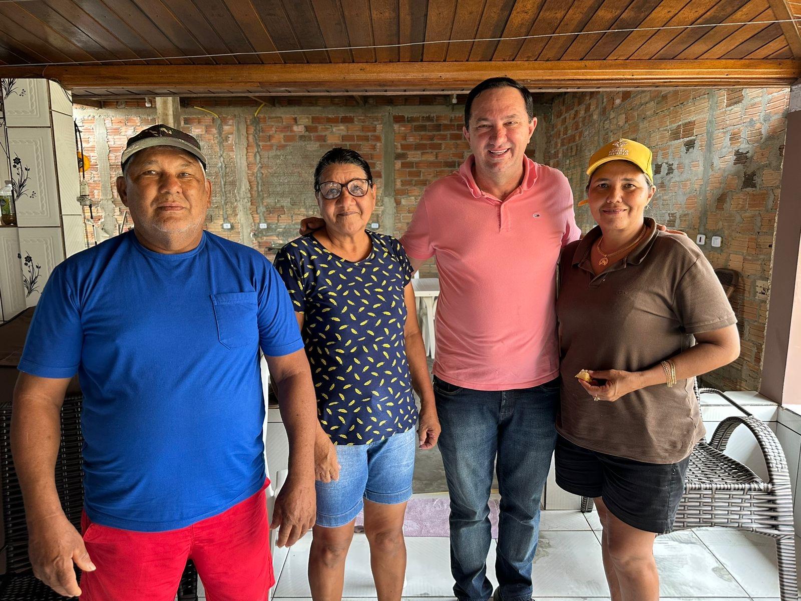 Deputado Barranco cumpre agenda em Nova Monte Verde e reforça compromisso com lideranças locais