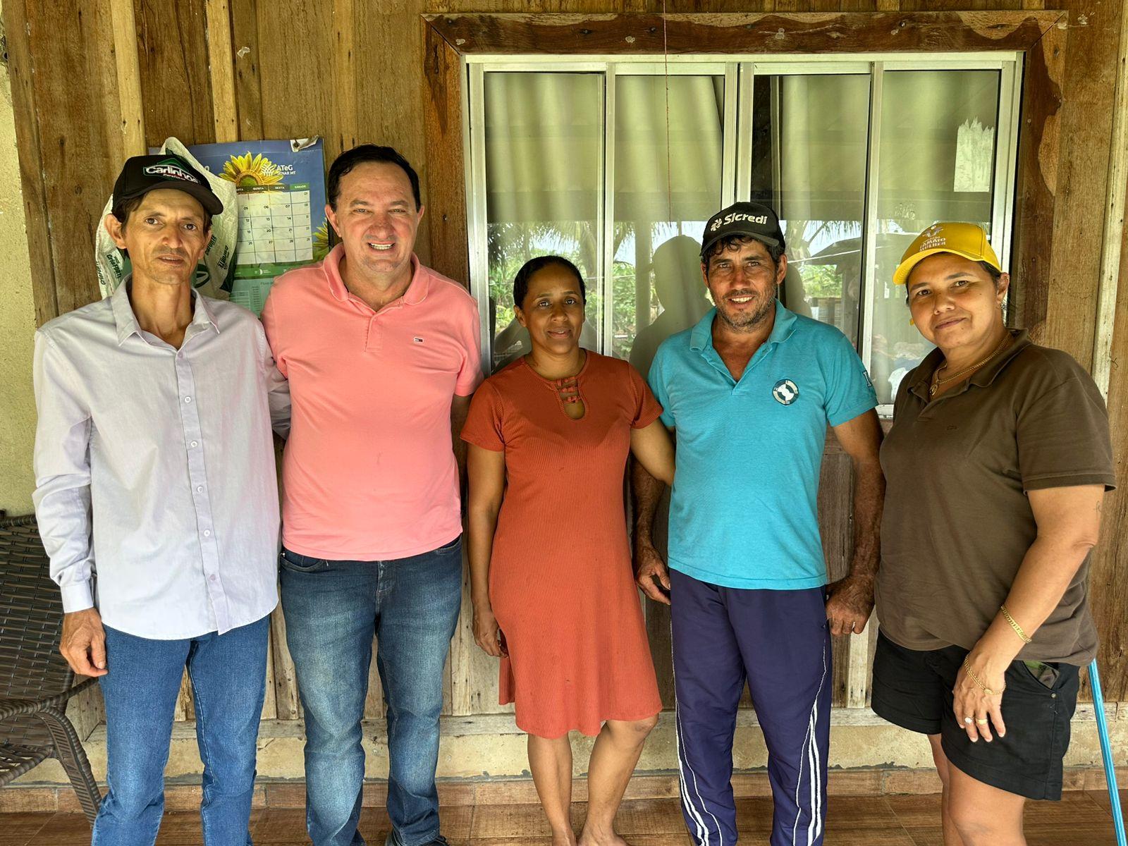 Deputado Barranco cumpre agenda em Nova Monte Verde e reforça compromisso com lideranças locais