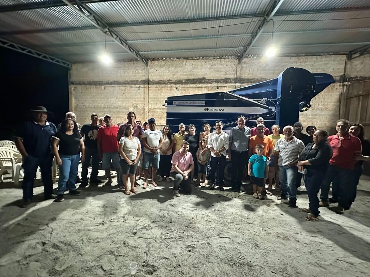 Barranco realiza gabinete itinerante em Alta Floresta e entrega equipamento para agricultura familiar na comunidade Rio Verde