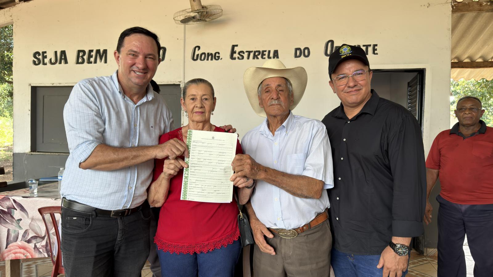 Deputado Barranco participa da entrega de títulos rurais e destaca avanço da reforma agrária em Livramento