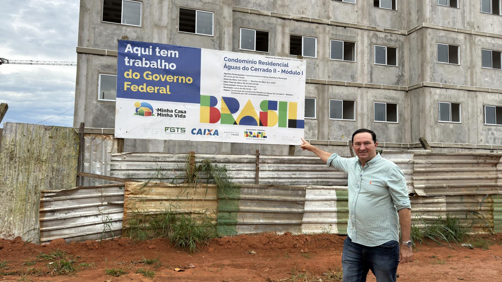 Deputado Valdir Barranco destaca obras do governo do presidente Lula em visitas a Lucas do Rio Verde, Sinop e Vera