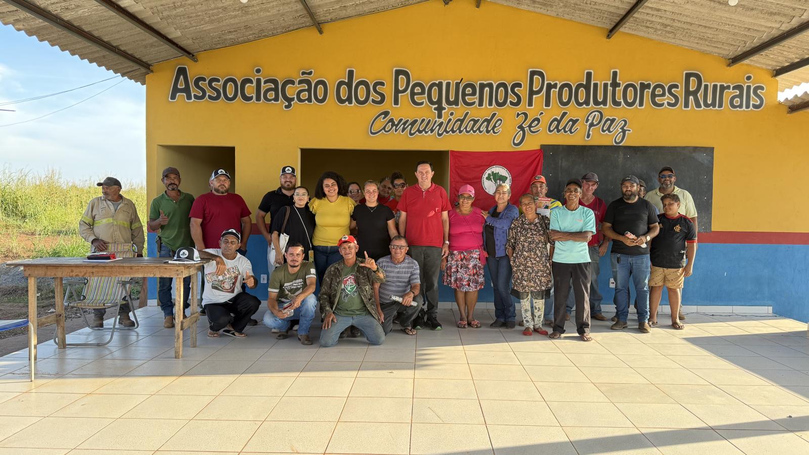 Deputado Valdir Barranco participa de reunião com agricultores do assentamento Zé da Paes