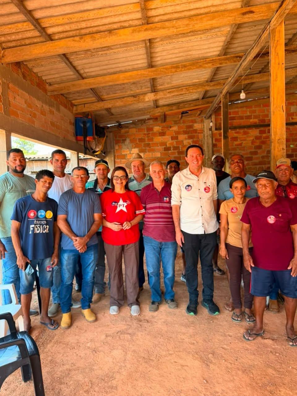 Deputado Valdir Barranco 13123 percorre Colniza e Aripuanã ao lado de Rosa Neide 1313 e Altir Peruzzo 1311