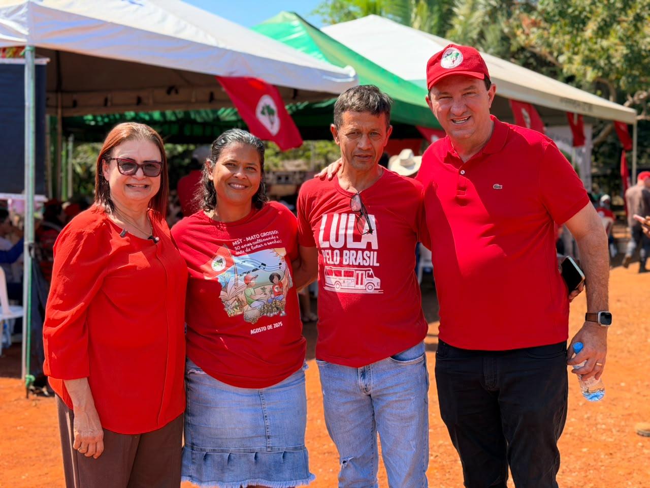 Barranco celebra 31 anos do MST-MT e conquista histórica do Assentamento Ernesto Che Guevara