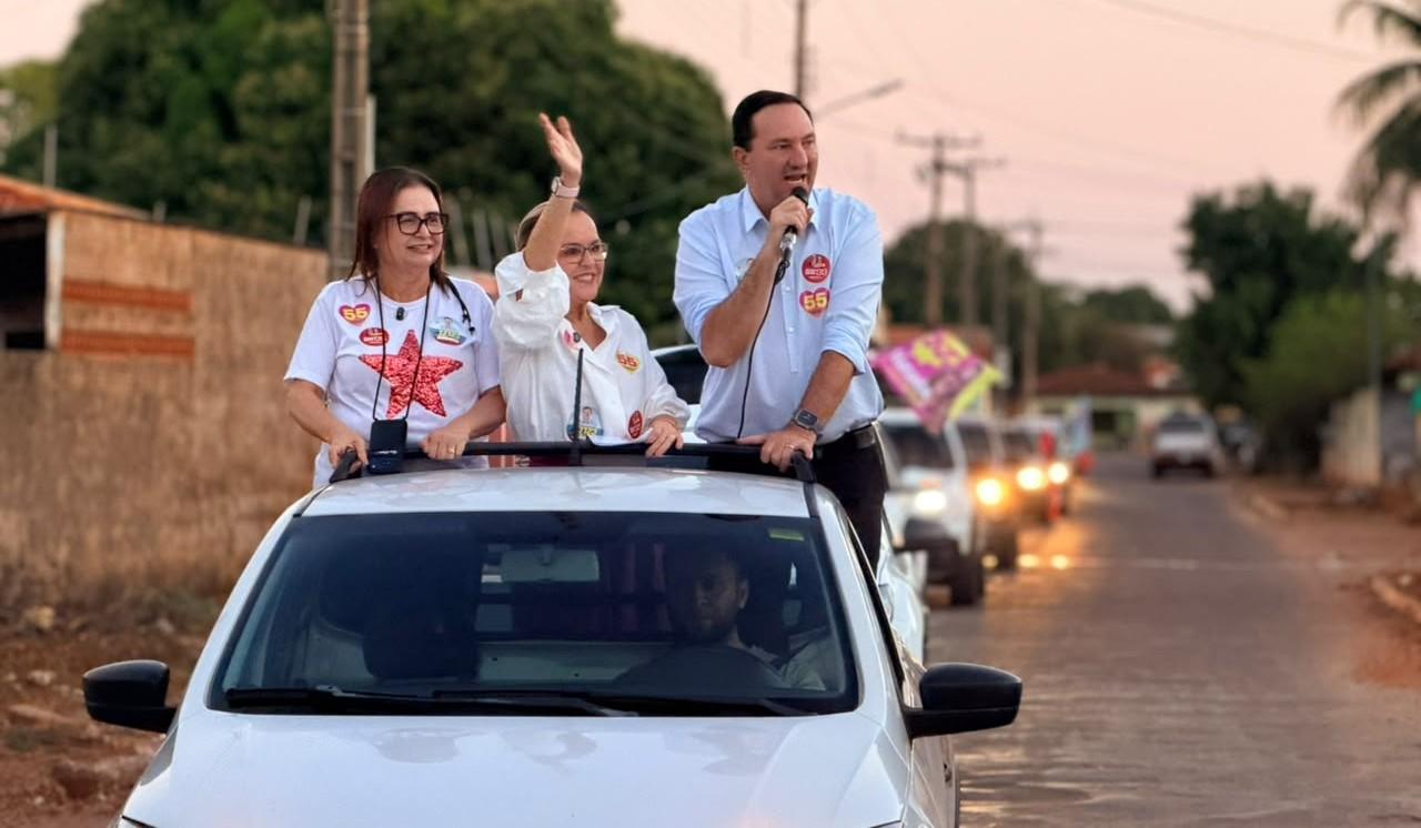 Deputado Valdir Barranco 13123 leva a força do time de Lula para Poconé em carreata e reunião com apoiadores