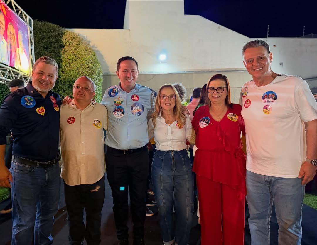 Deputado Valdir Barranco 13123 participa do lançamento da campanha de Professora Rosa Neide 1313 em Cuiabá