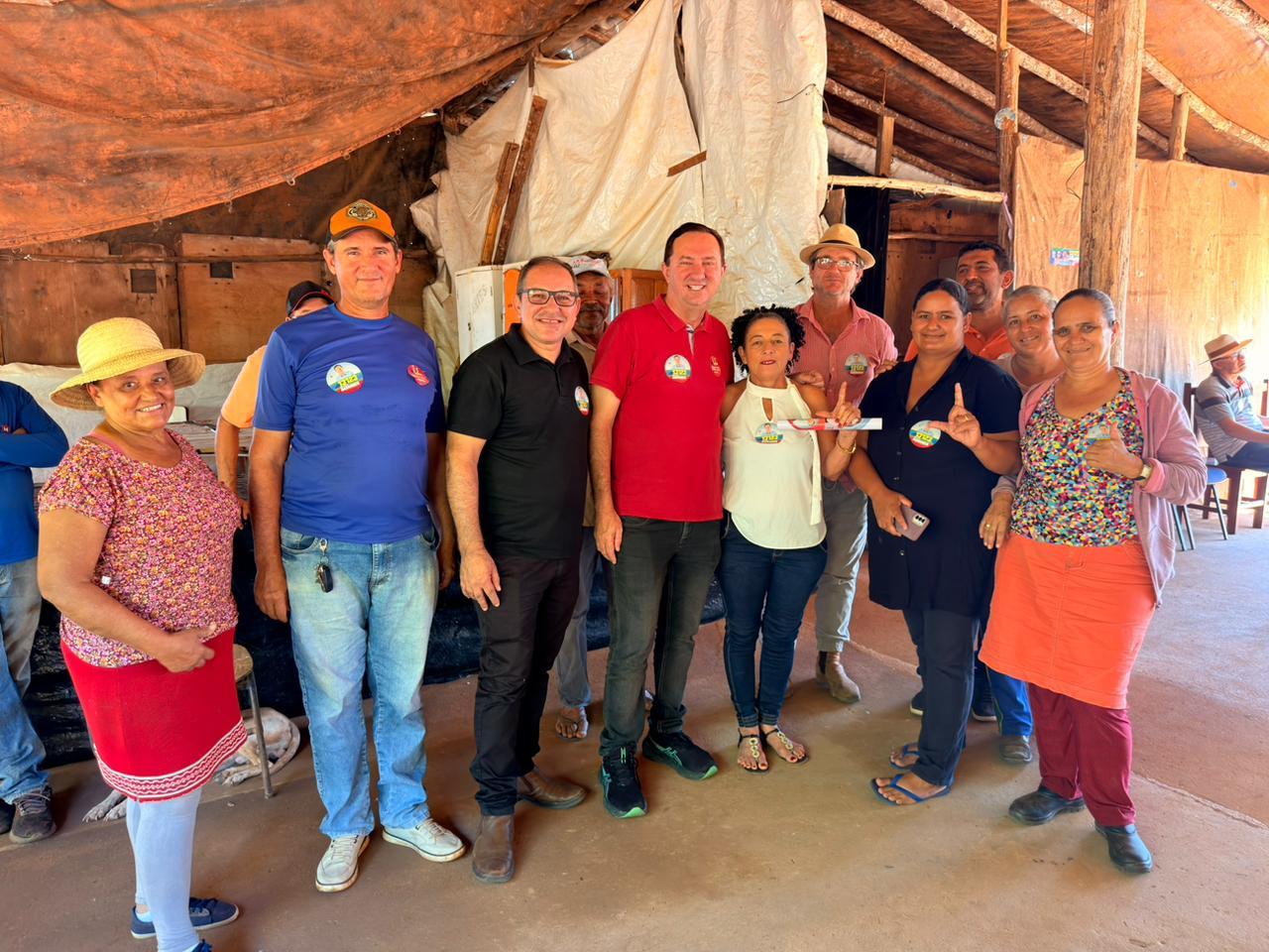 Barranco 13123 reforça defesa da agricultura familiar em agendas em Jaciara, Juscimeira e São Pedro da Cipa Barranco 13123 reforça defesa da agricultura familiar em agendas em Jaciara, Juscimeira e São Pedro da Cipa