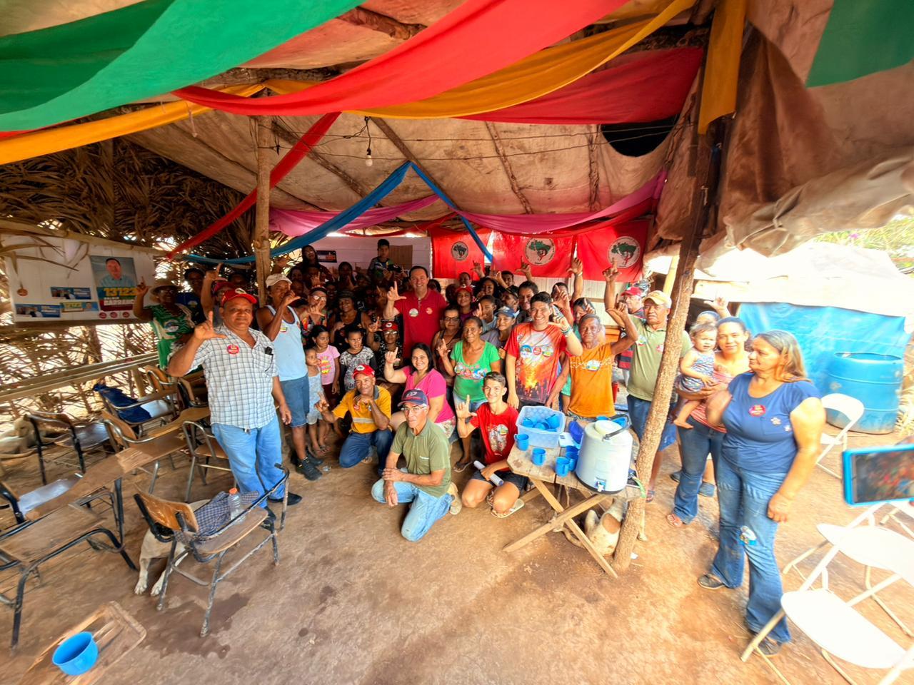 Barranco 13123 reforça defesa da agricultura familiar em agendas em Jaciara, Juscimeira e São Pedro da Cipa Barranco 13123 reforça defesa da agricultura familiar em agendas em Jaciara, Juscimeira e São Pedro da Cipa