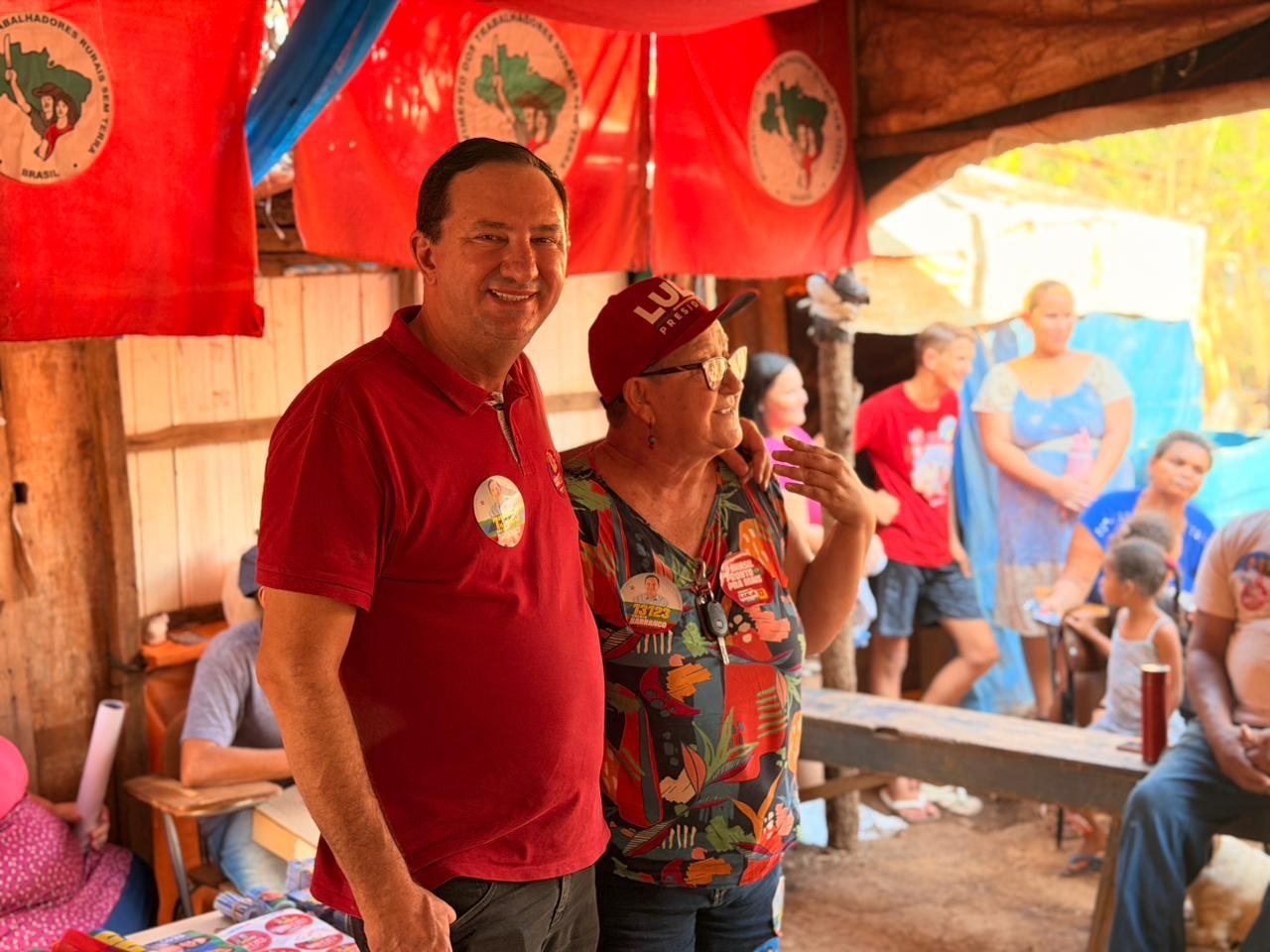 Barranco 13123 reforça defesa da agricultura familiar em agendas em Jaciara, Juscimeira e São Pedro da Cipa Barranco 13123 reforça defesa da agricultura familiar em agendas em Jaciara, Juscimeira e São Pedro da Cipa