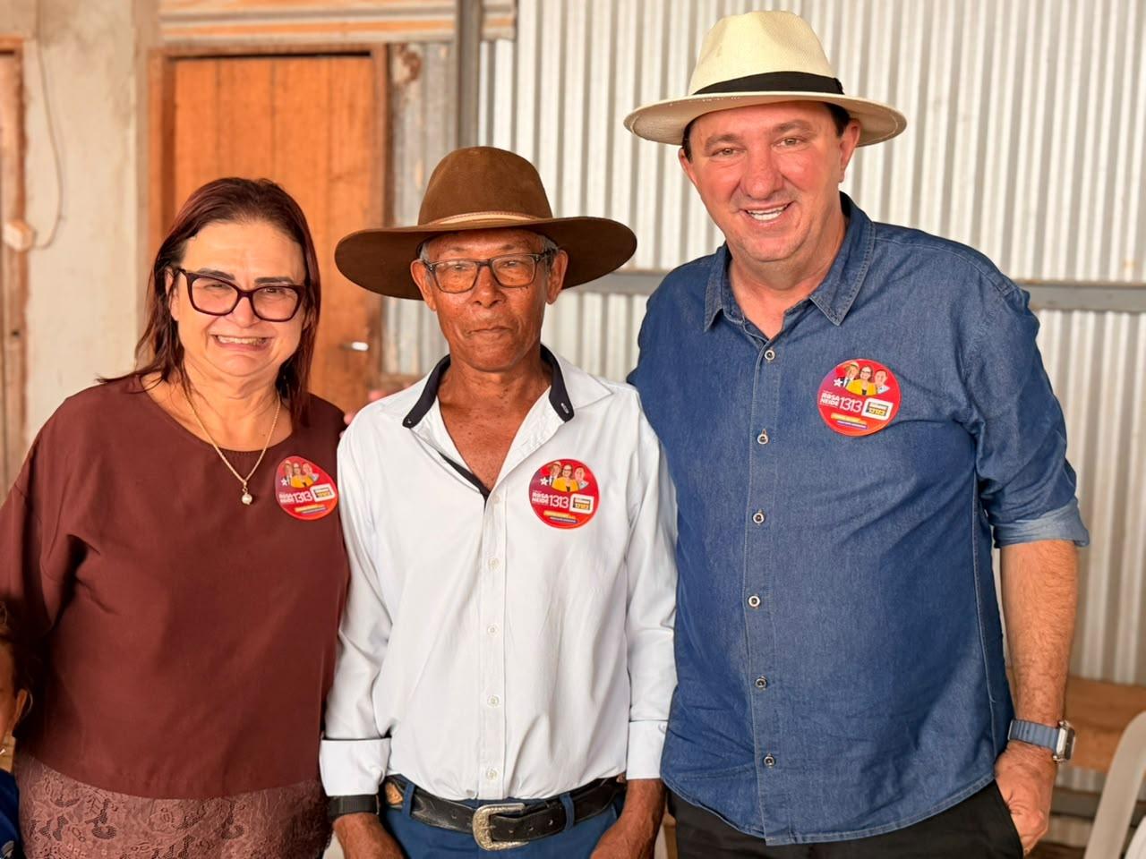 Deputado Valdir Barranco 13123 e Rosa Neide 1313 encerram agenda pelo Nortão em Nova Bandeirantes Deputado Valdir Barranco 13123 e Rosa Neide 1313 encerram agenda pelo Nortão em Nova Bandeirantes