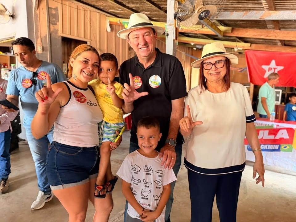Barranco 13123 e Rosa Neide 1313 fortalecem campanha em Matupá, União do Norte, Peixoto de Azevedo e Guarantã do Norte