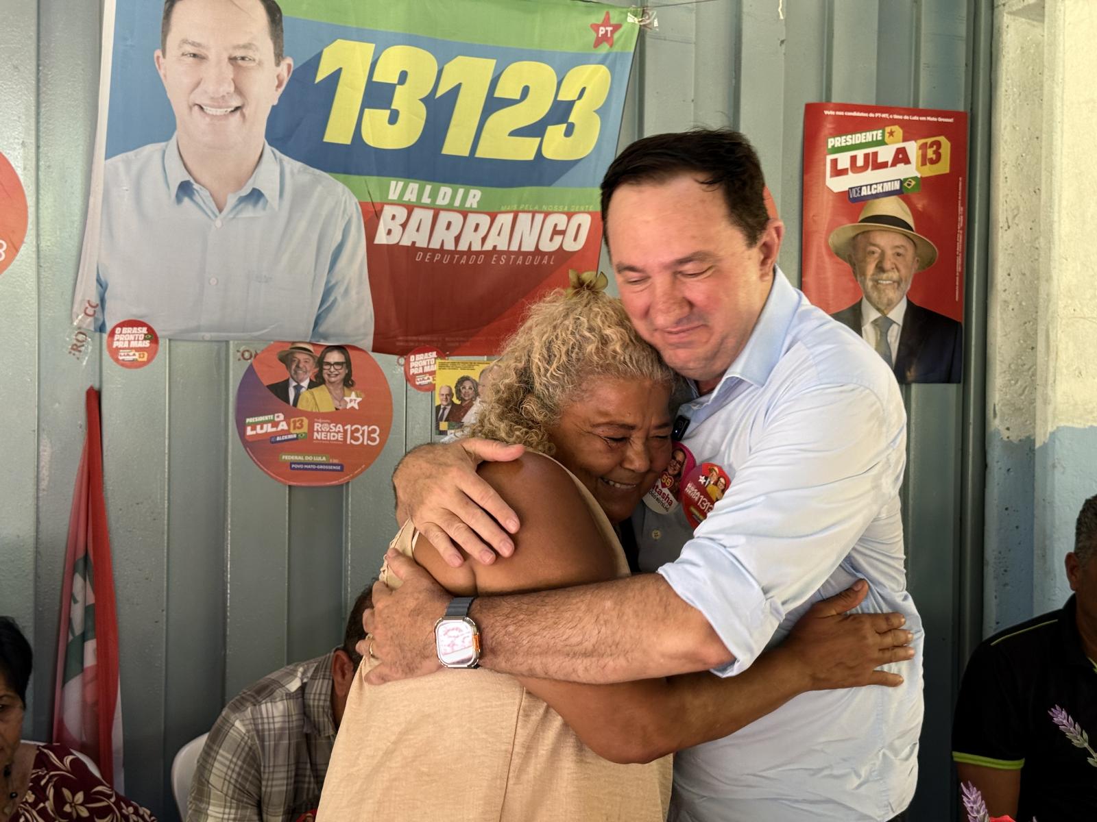 Deputado Valdir Barranco 13123 leva campanha a Rondonópolis, Campo Verde, Chapada dos Guimarães, Poxoréu e Cáceres